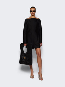 Women | Jacquemus | La Robe Spalla Mini Dress | Black