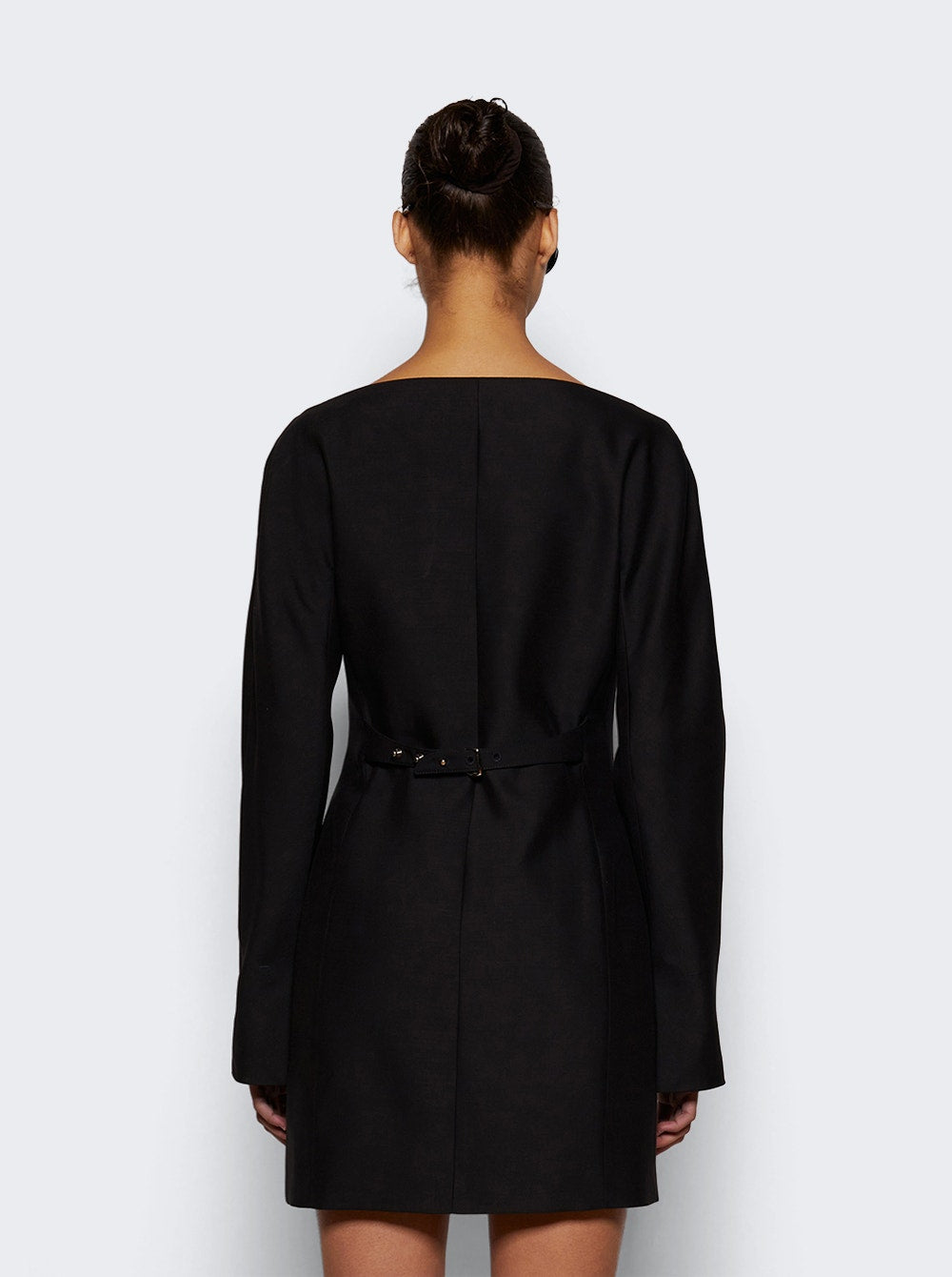 Women | Jacquemus | La Robe Spalla Mini Dress | Black
