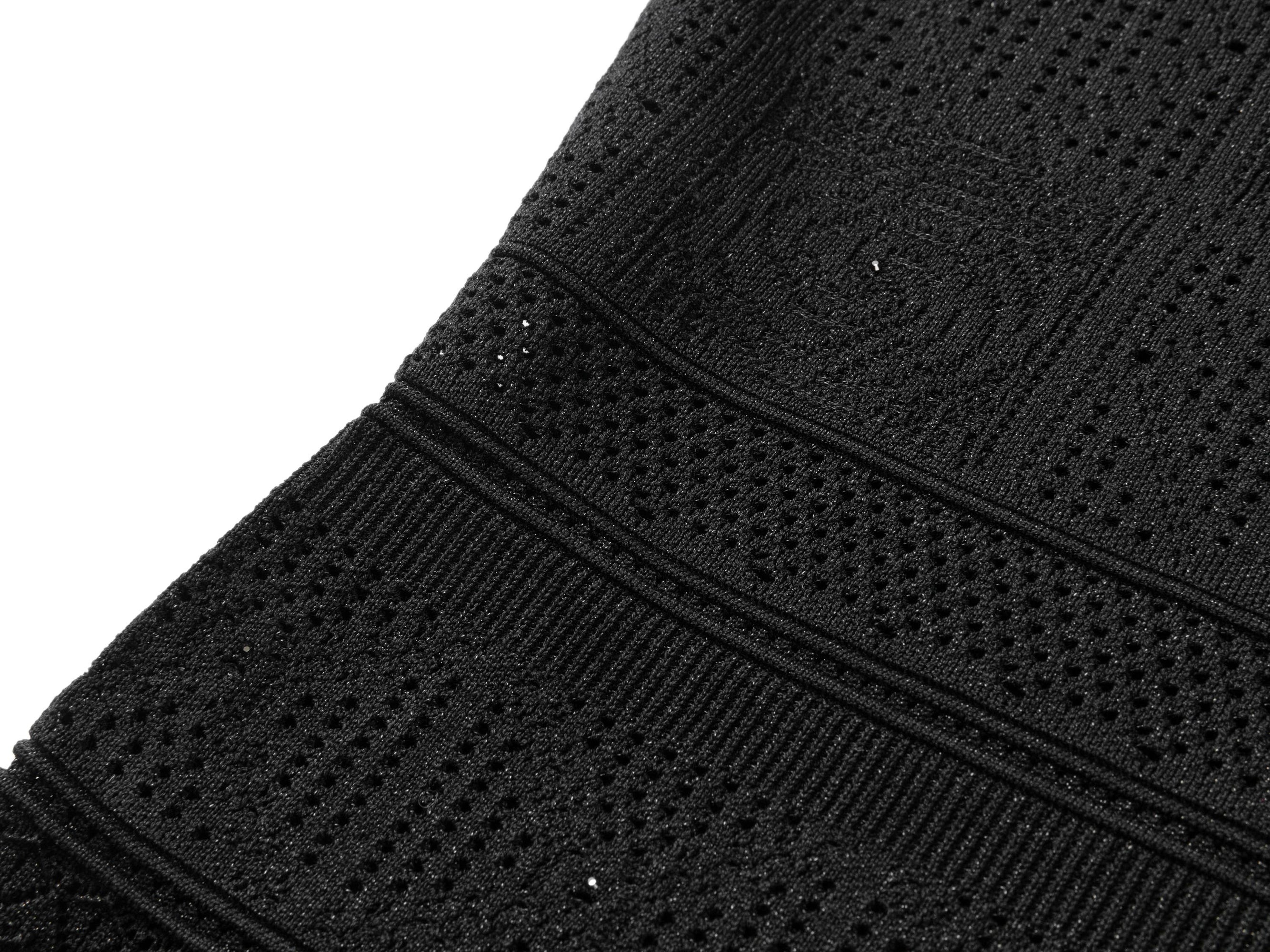 Mulberry Silk Openwork Vest Camisole | Black