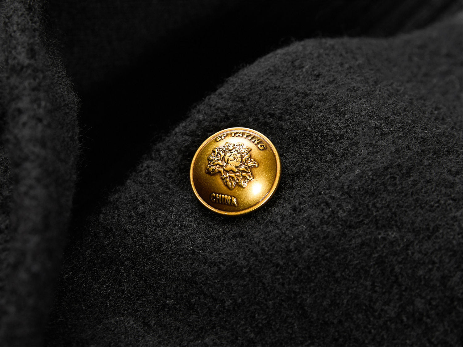 Pure Wool Knitted Cardigan | Black
