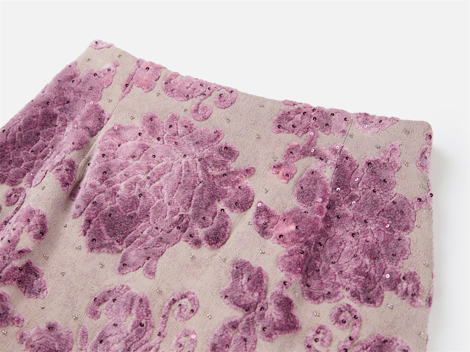 Floral skirt | Purple