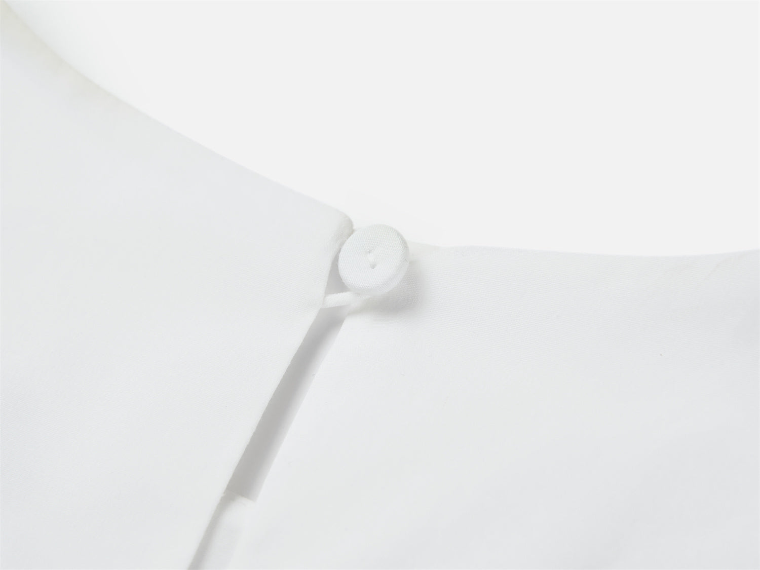 Loose Embroidered Shirt | White