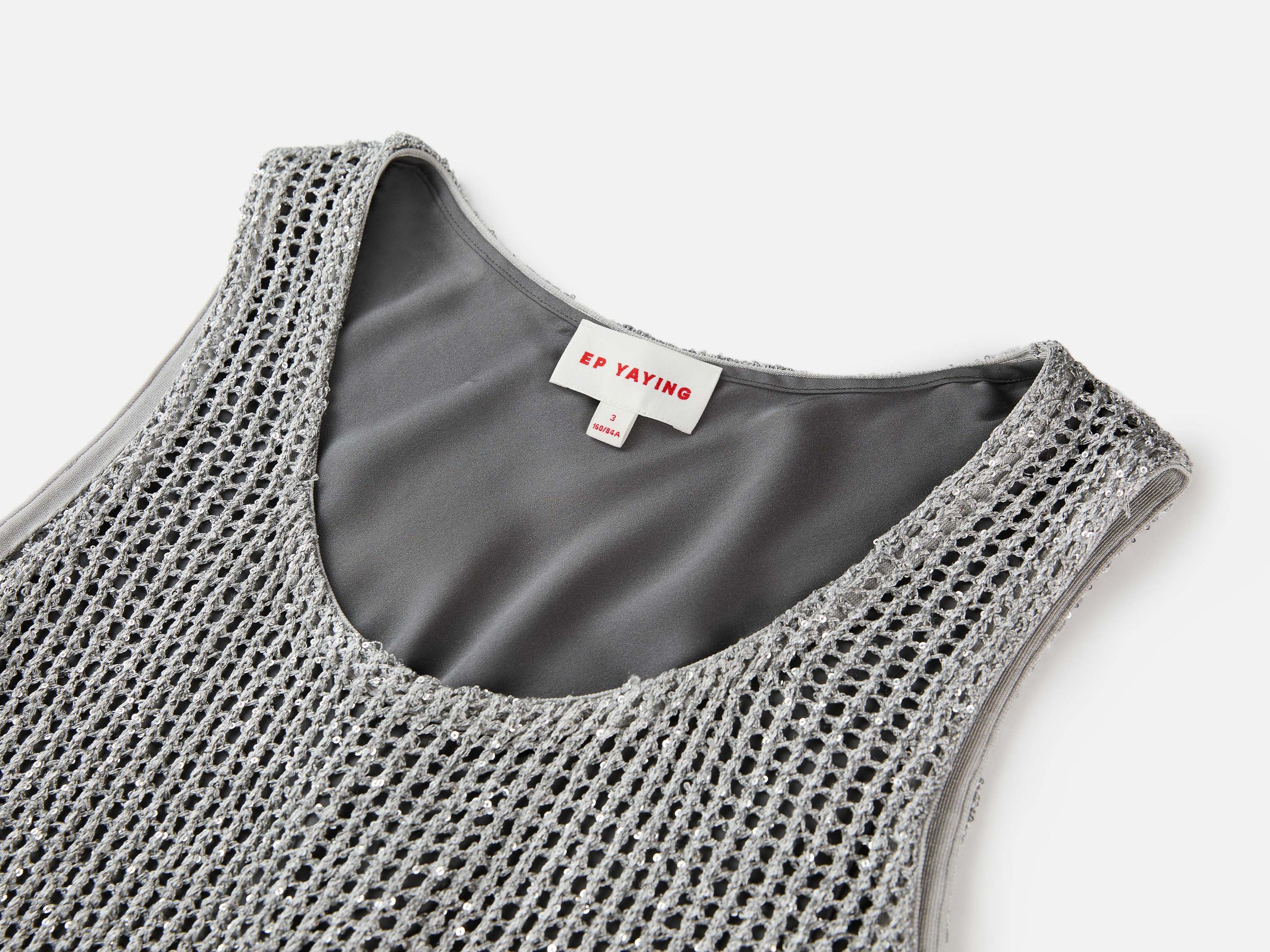 Silk Dress | Grey
