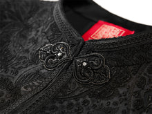 Elegant Short Chinese-style Top | Black