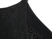Silk-Blend V-Neck Camisole | Black