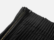 Cotton A Skirt | Black