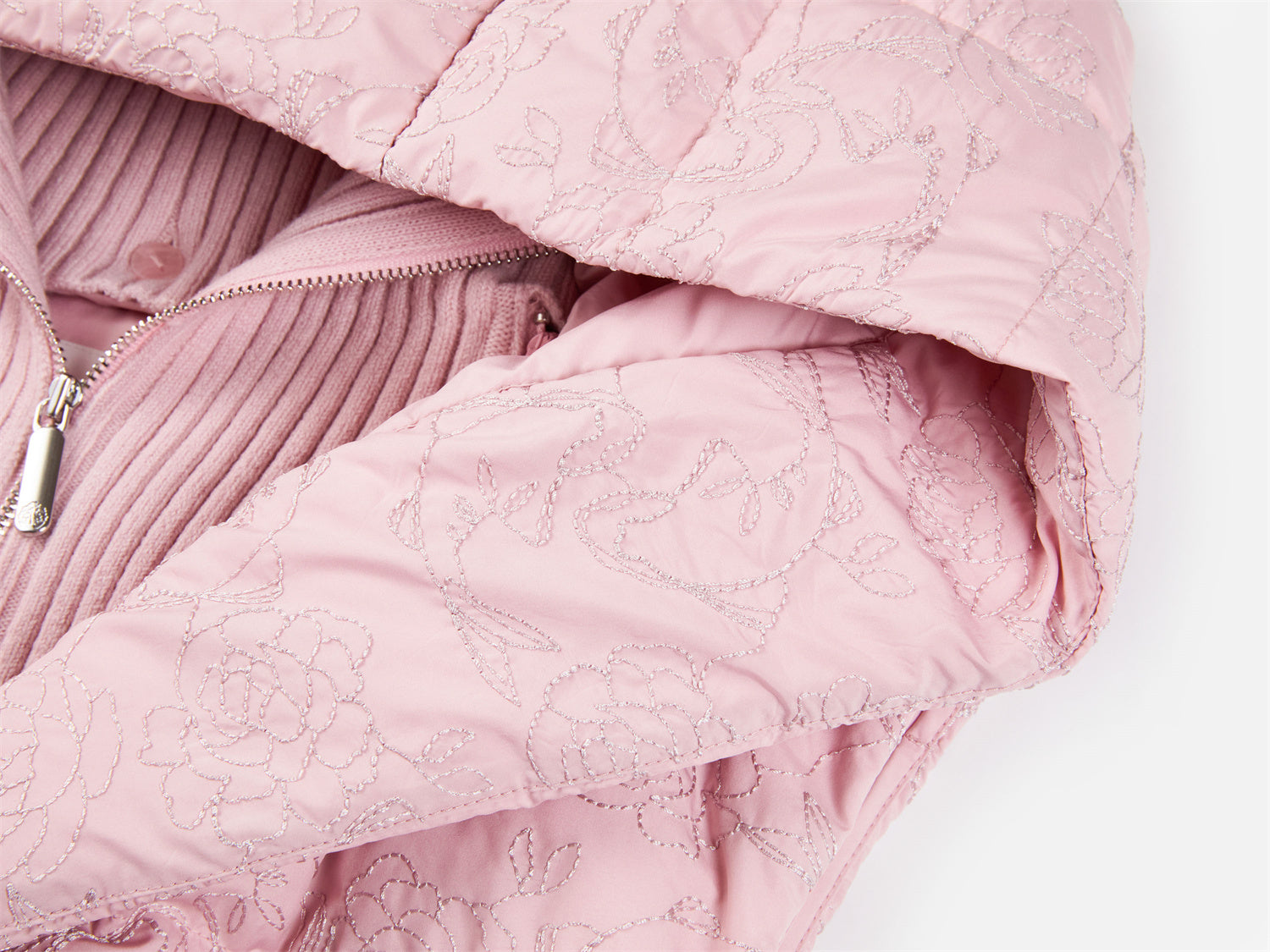 Goose Down Vest | Pink
