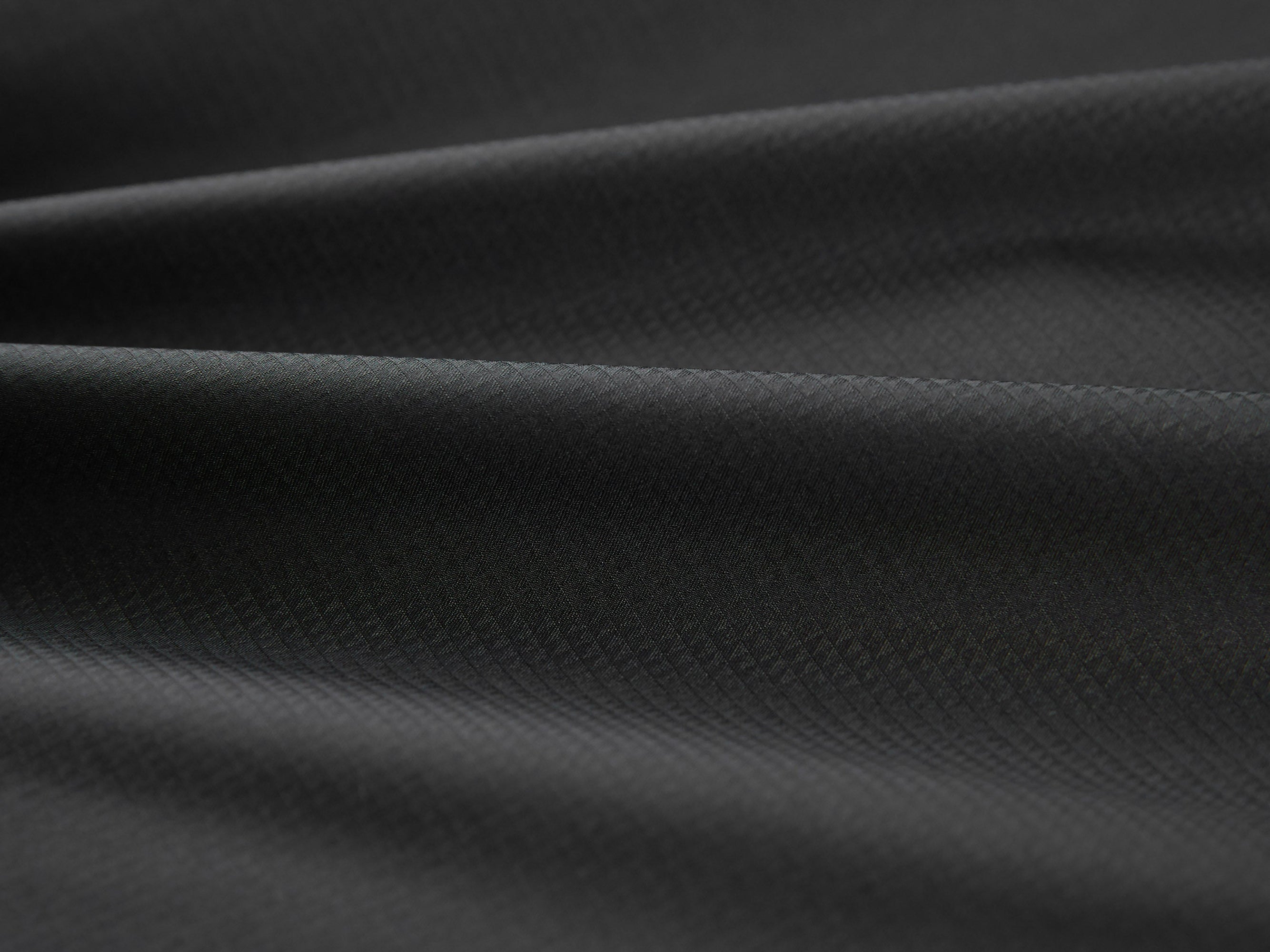 Quilted Long Coat | Black