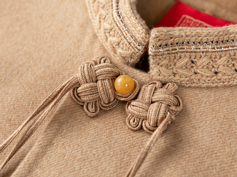 Embroidered Shirt | Camel