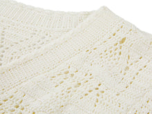 Textured Knit Top | White