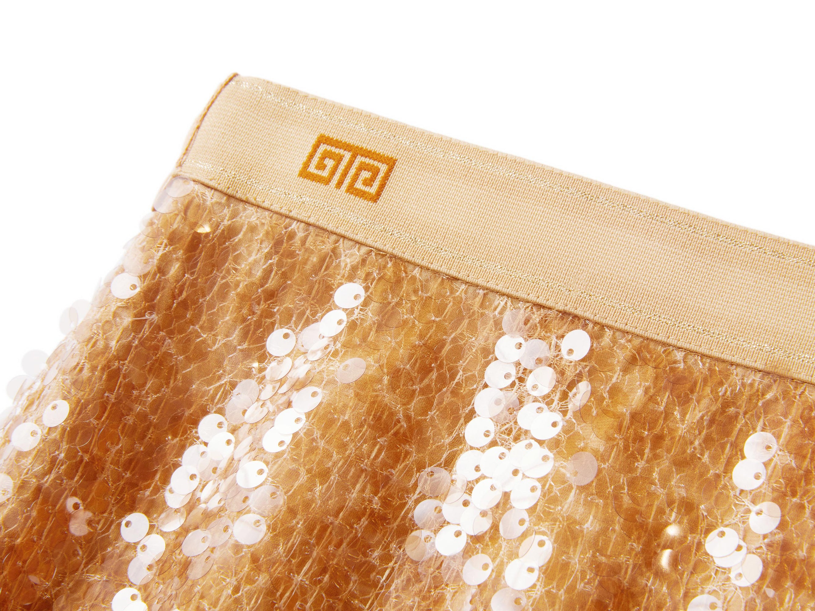 Sequin Skirt | Golden
