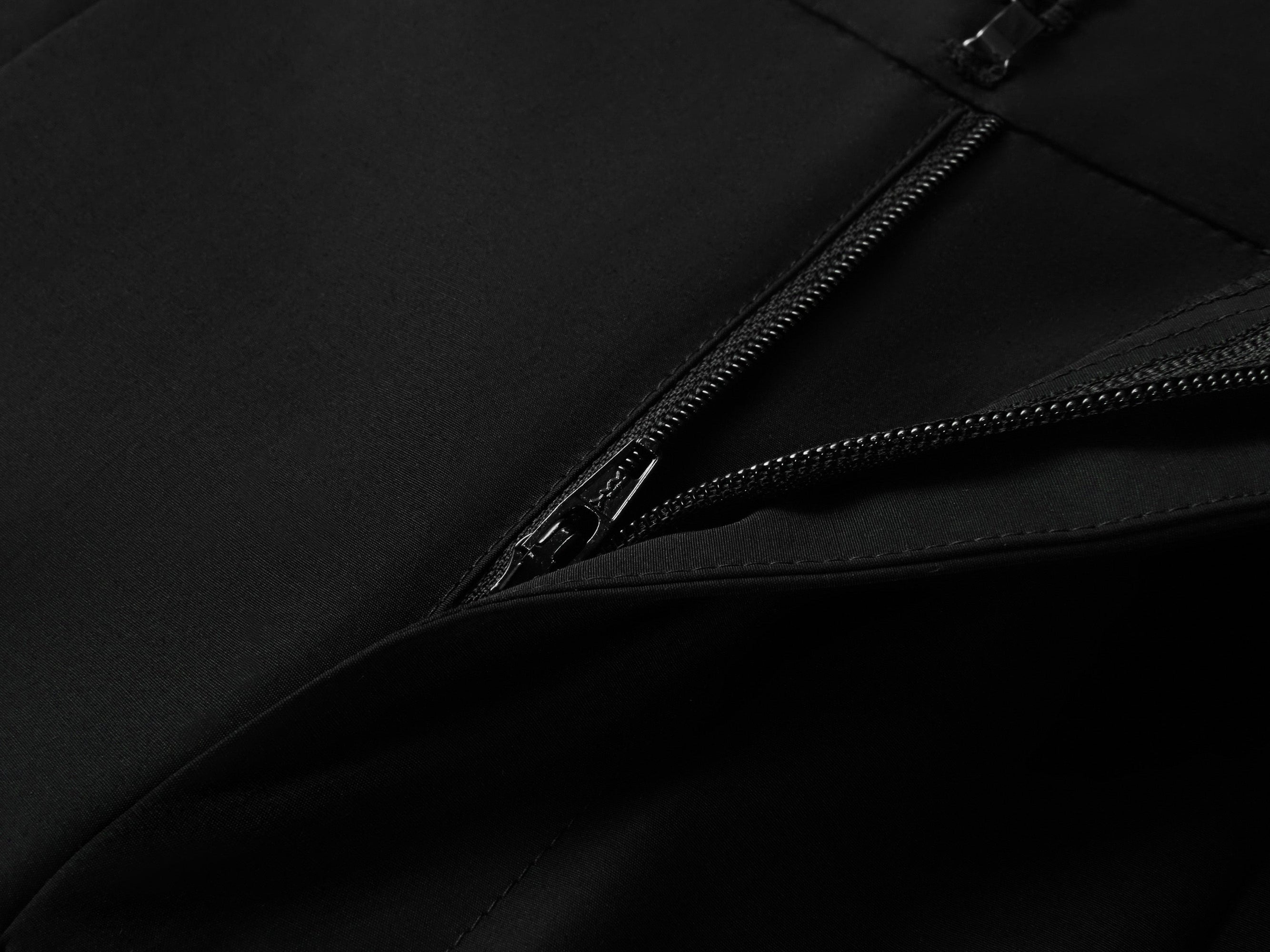 Casual Parachute Pants | Black