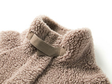 Wool Stand Collar Elegant Coat | Grey