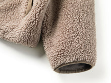 Wool Stand Collar Elegant Coat | Grey