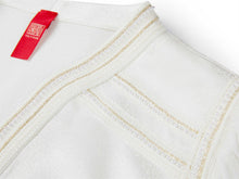 Silk Classic Straight-Cut Shirt | White