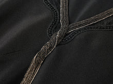 Silk Sleeveless Dress | Black