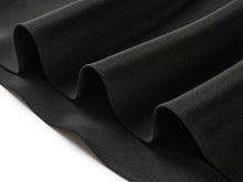 Silk Sleeveless Dress | Black