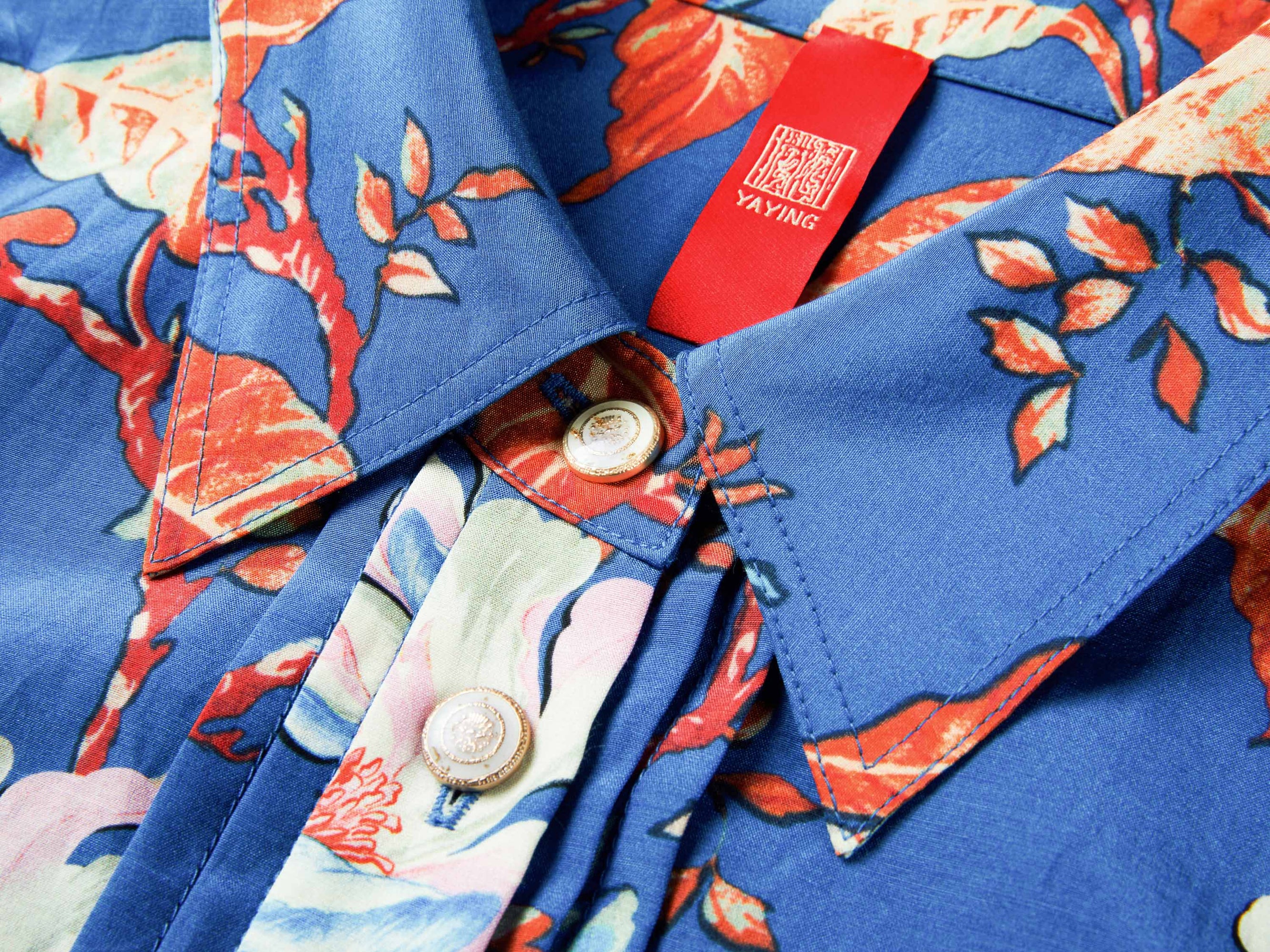 Floral Shirt | Blue