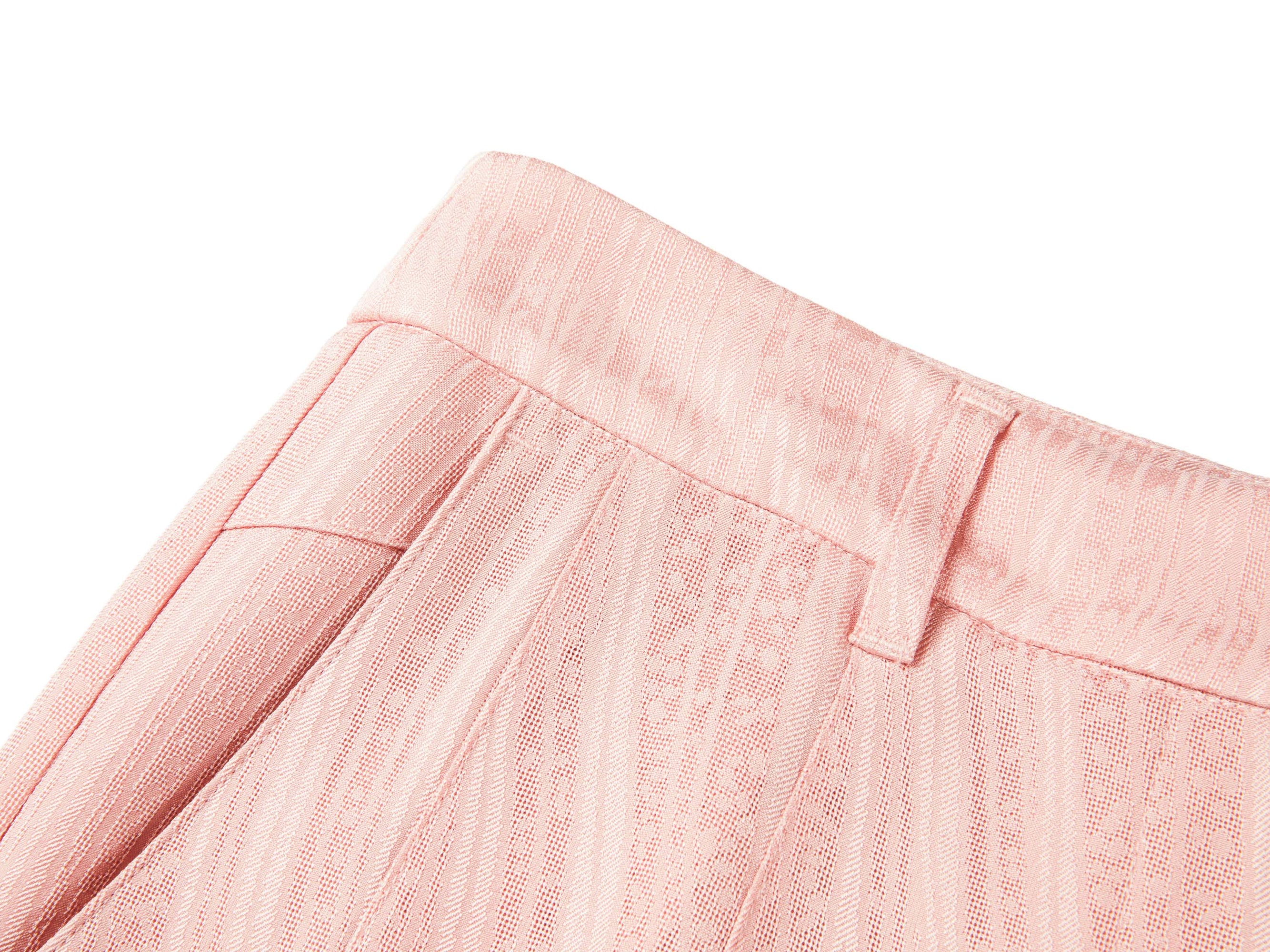 wide-leg trousers | Light Pink