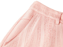 wide-leg trousers | Light Pink