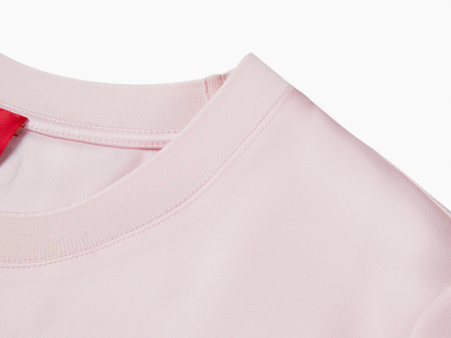 Acetic Acid Straight Shoulder Coat | Pink