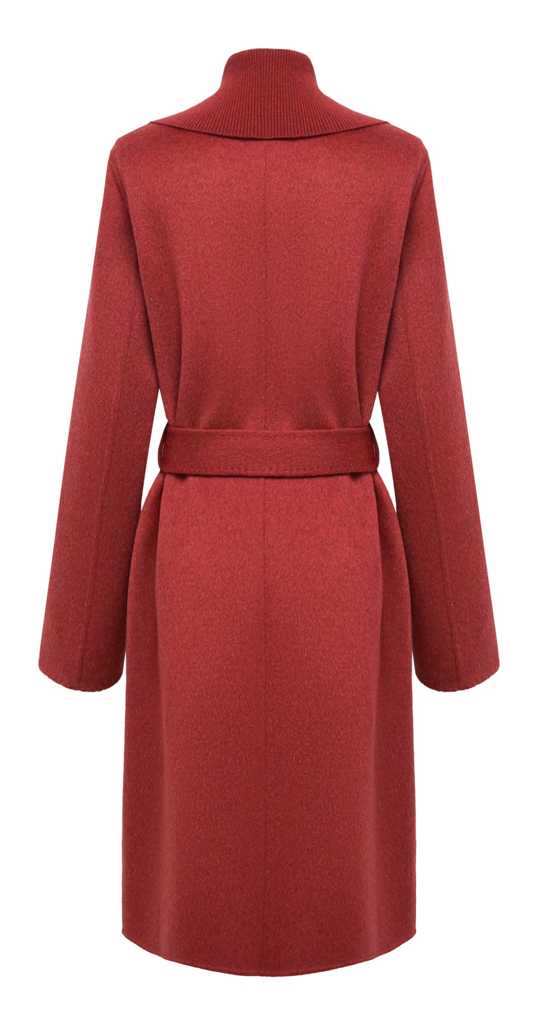 Wool Coat | Red