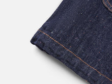 Cropped Denim Jacket | Navy
