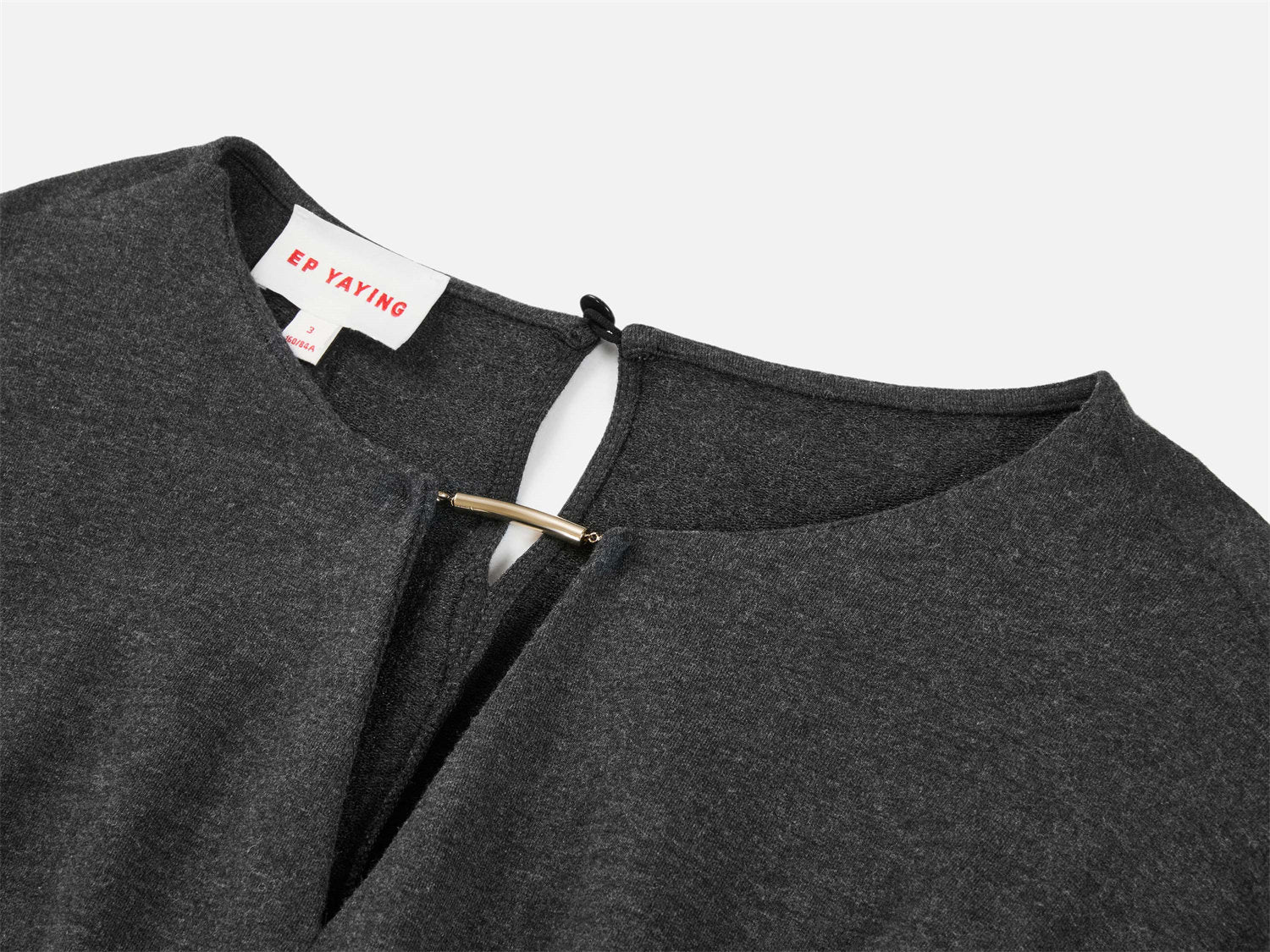 Warm Knit Dress | Gray