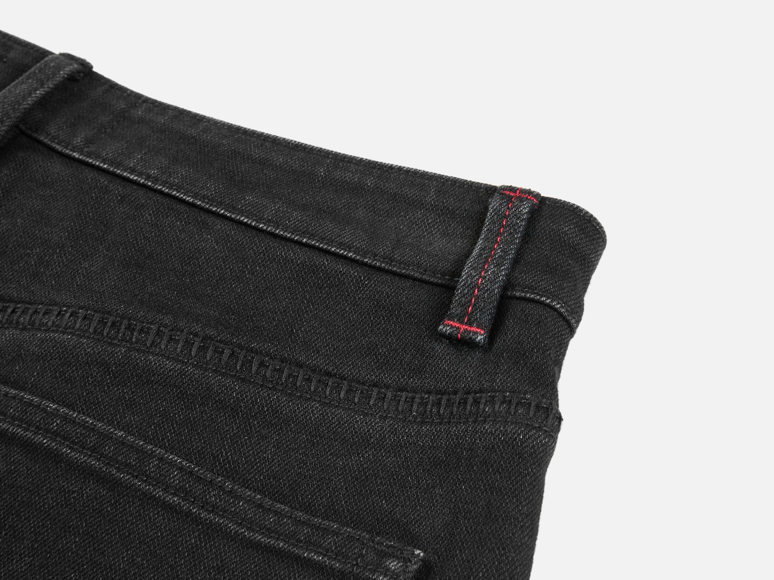 Straight Leg High-Waisted Jean | Black