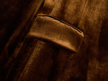 Silk-Blend Sophisticated Blazer Jacket | Brown