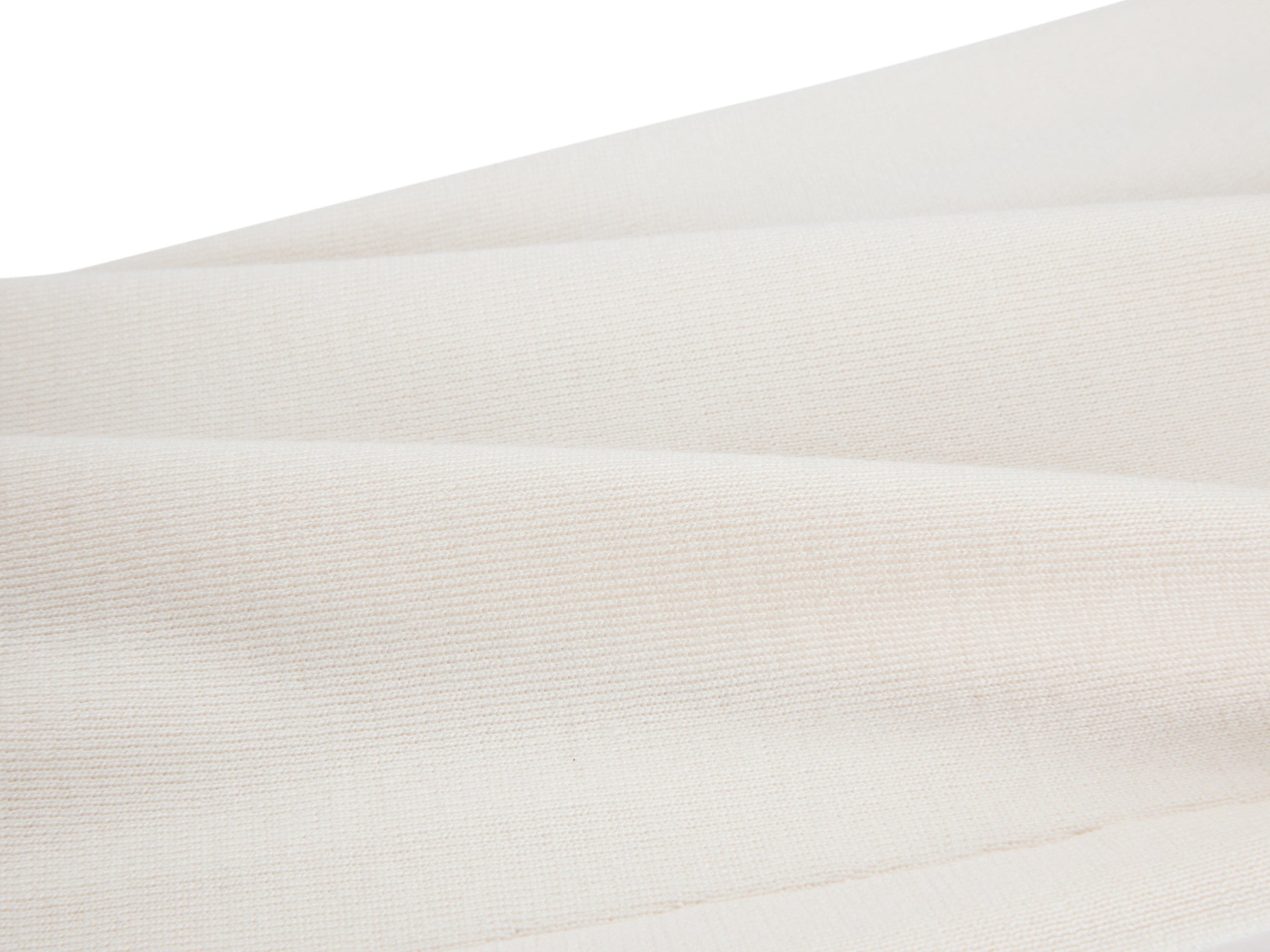 Wool Cashmere Straight-Leg Pants | Beige