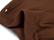 Wool Cashmere Straight-Leg Pants | Brown