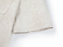 Short Sleeve Button Shirt | Beige