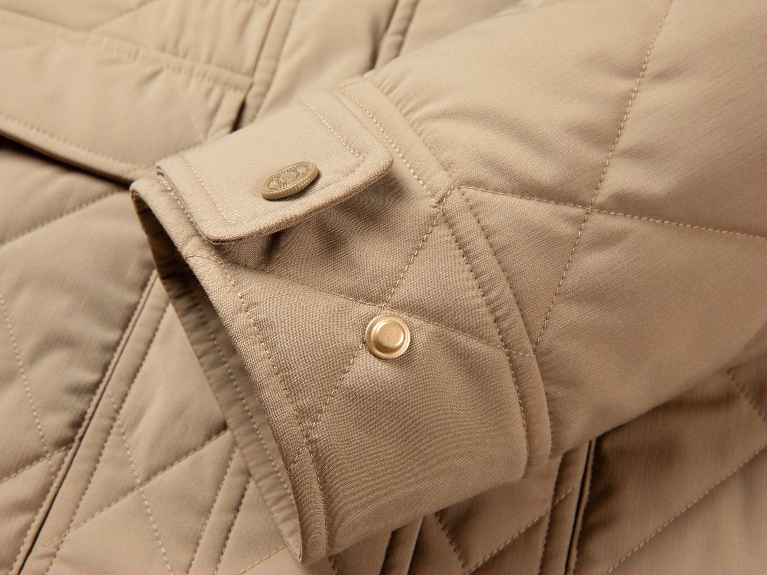 Wool Cotton Jacket | Khaki