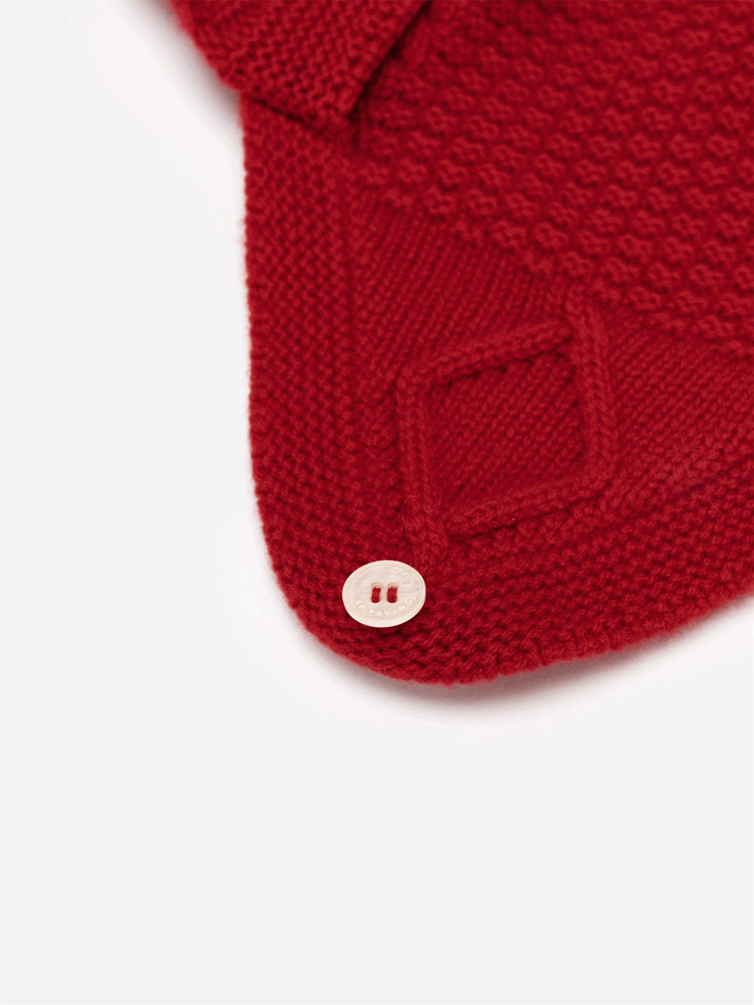 Knit Beanie | Red/Maroon