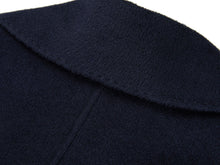 Wool Cashmere Coat | Navy