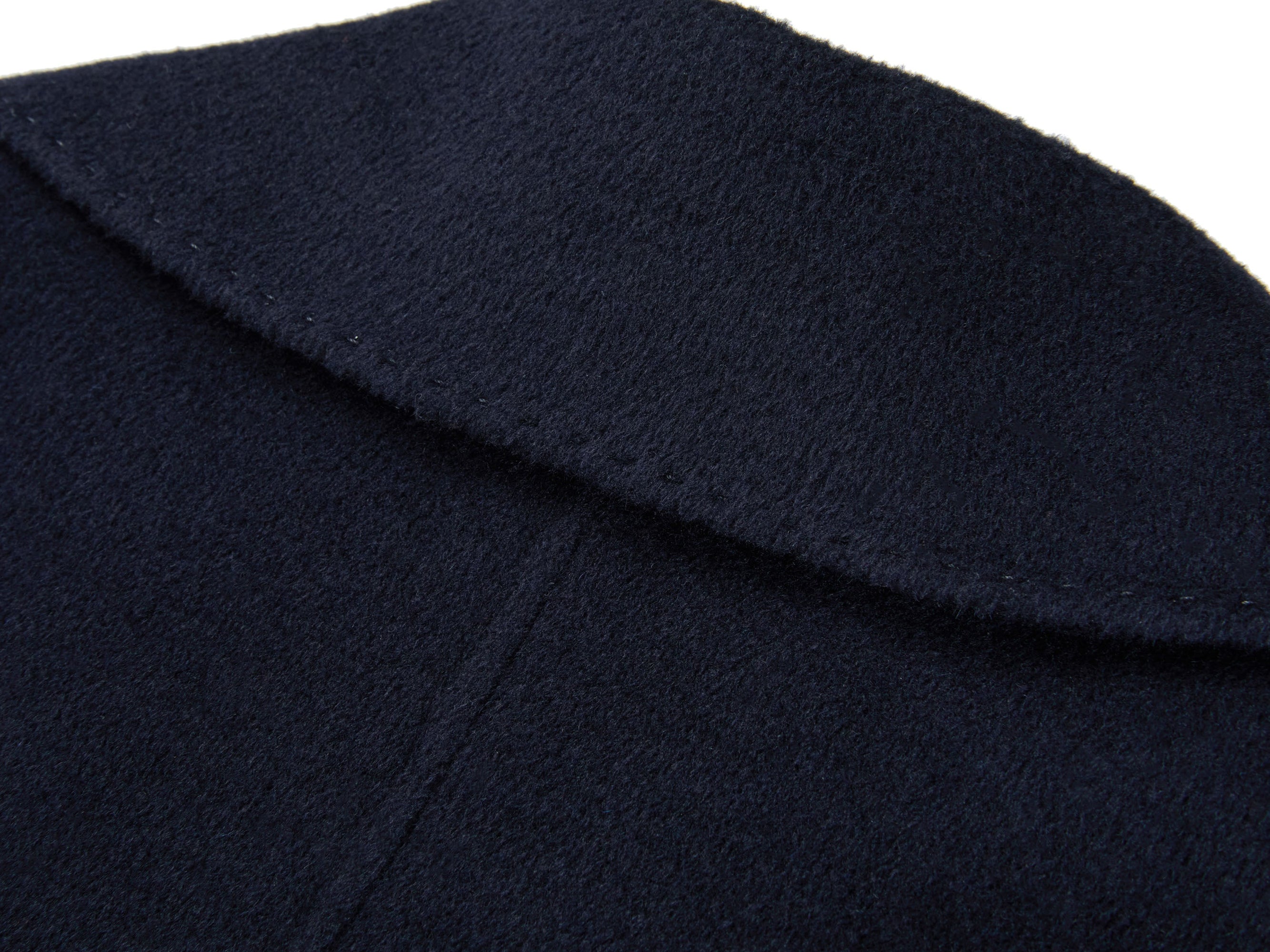 Wool Cashmere Coat | Navy