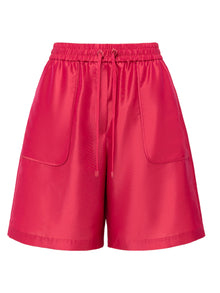 Drawstring Shorts | Red