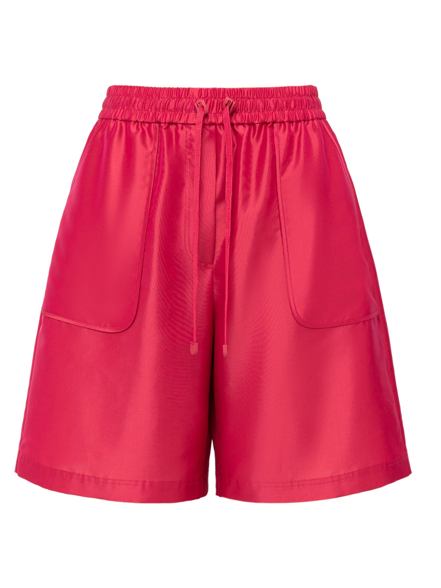 Drawstring Shorts | Red