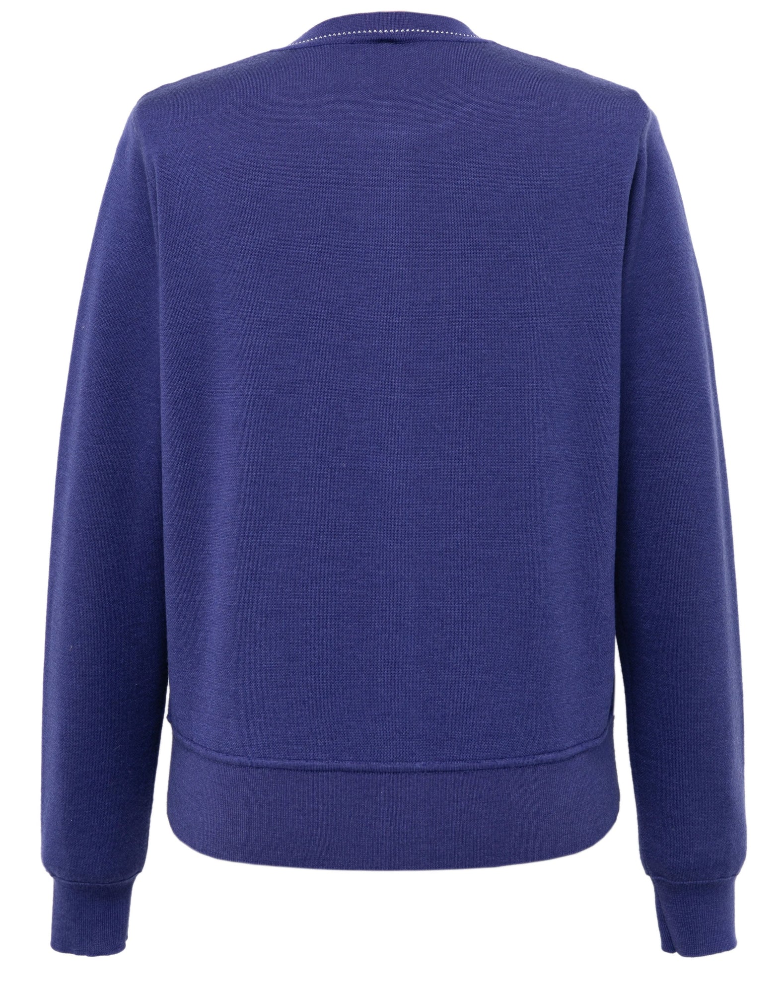 Embroidered Cardigan | Purple