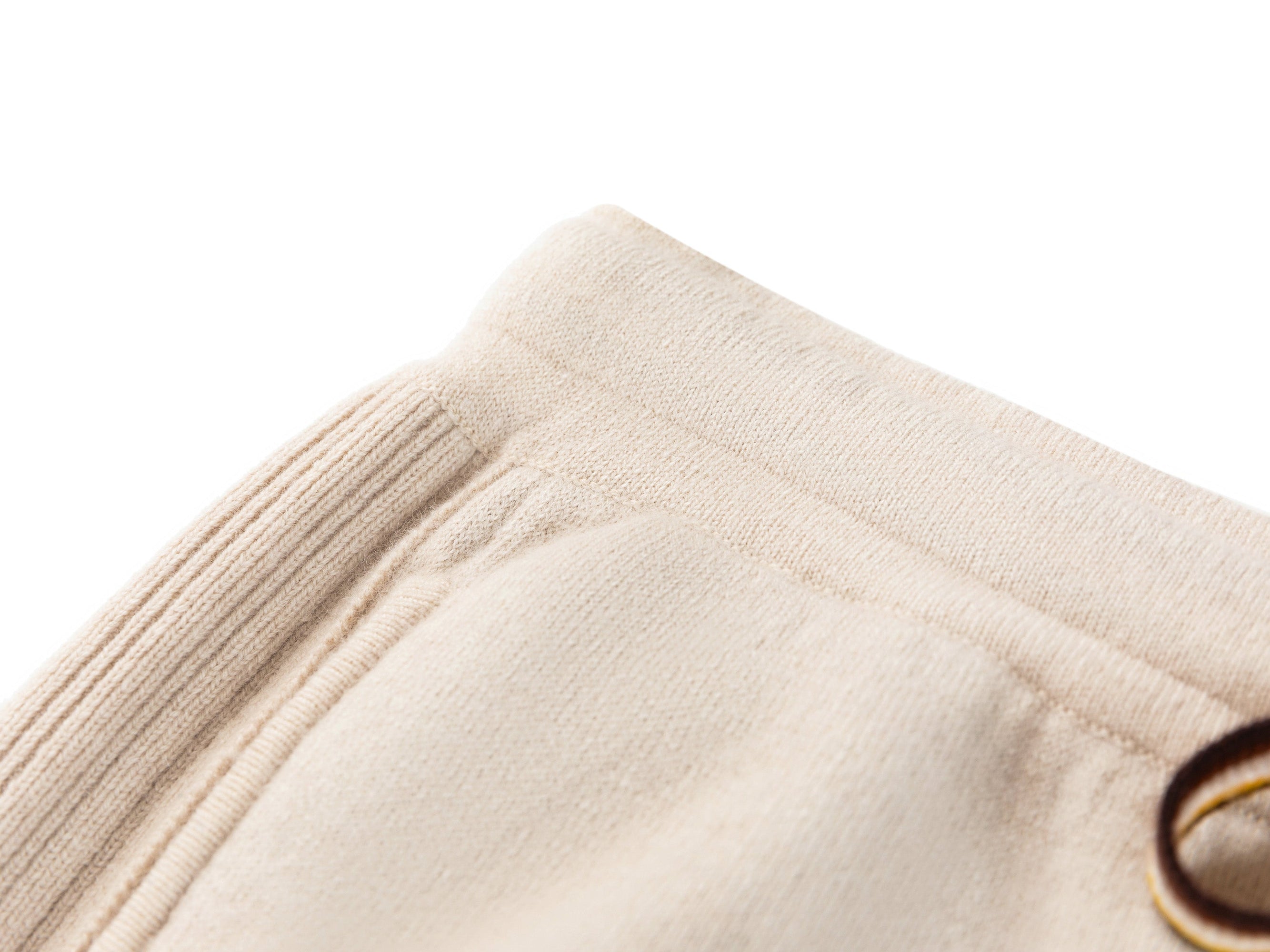 Knit Pants | Beige