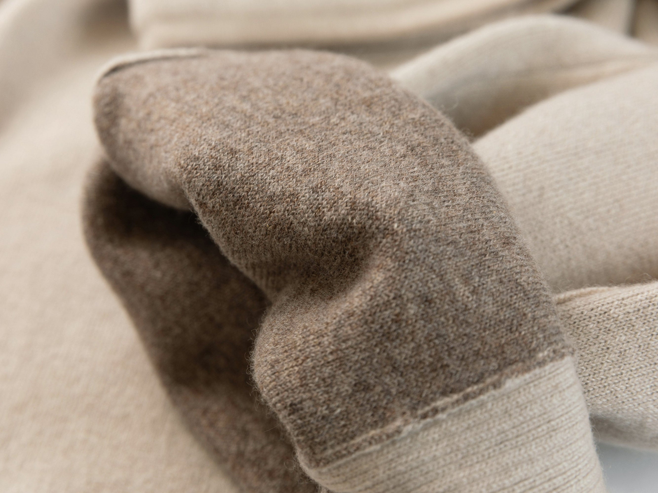 Knit Pants | Beige