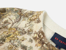 Ethnic Print Cashmere Sweater | Beige