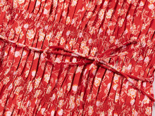 Traditional Chinese Style Floral Suspenders Dress | Red