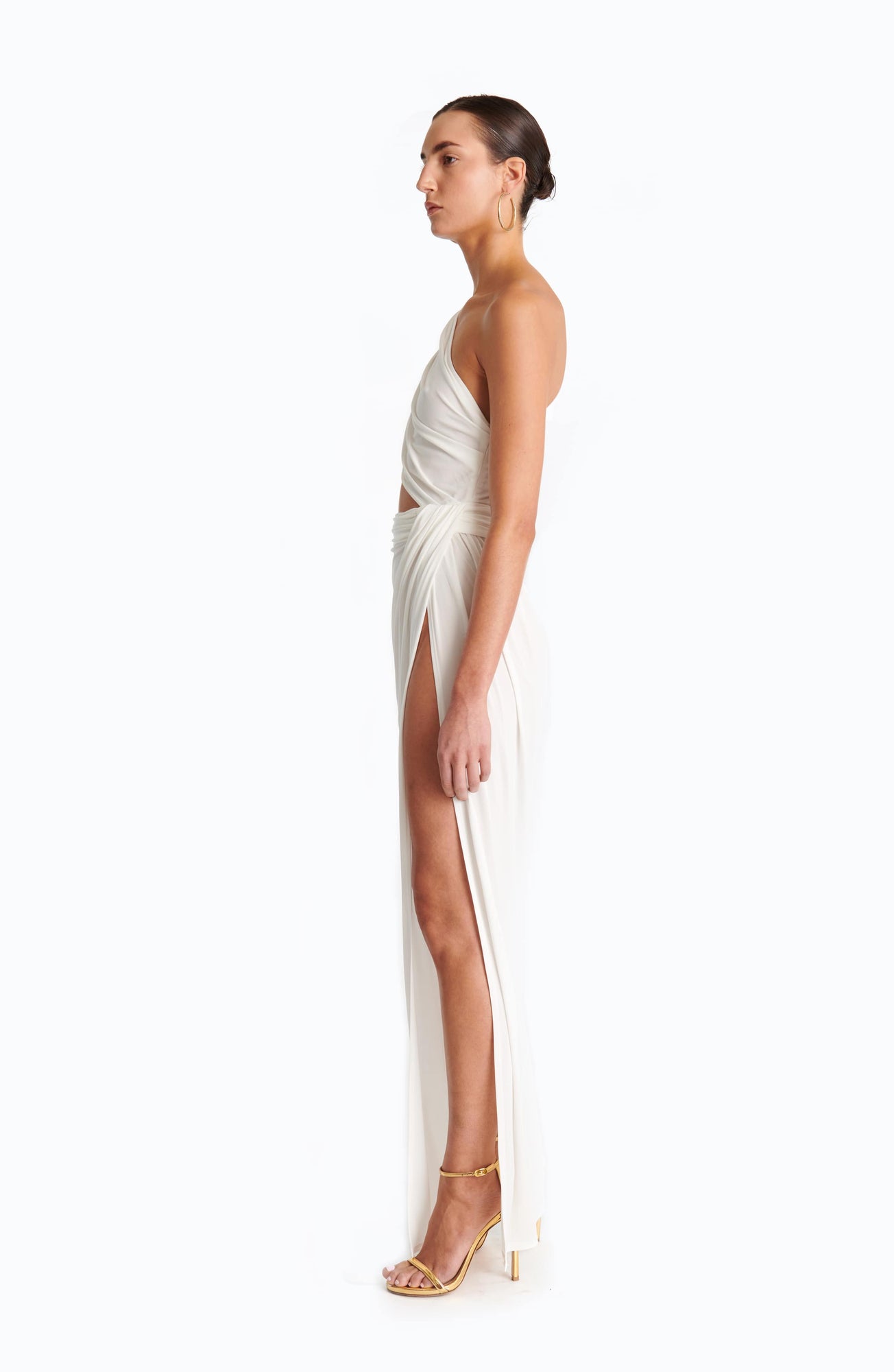 ronny kobo white dress Aido Dress