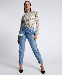 1982S High Waist Balloon Denim Jeans | Berlin Blue