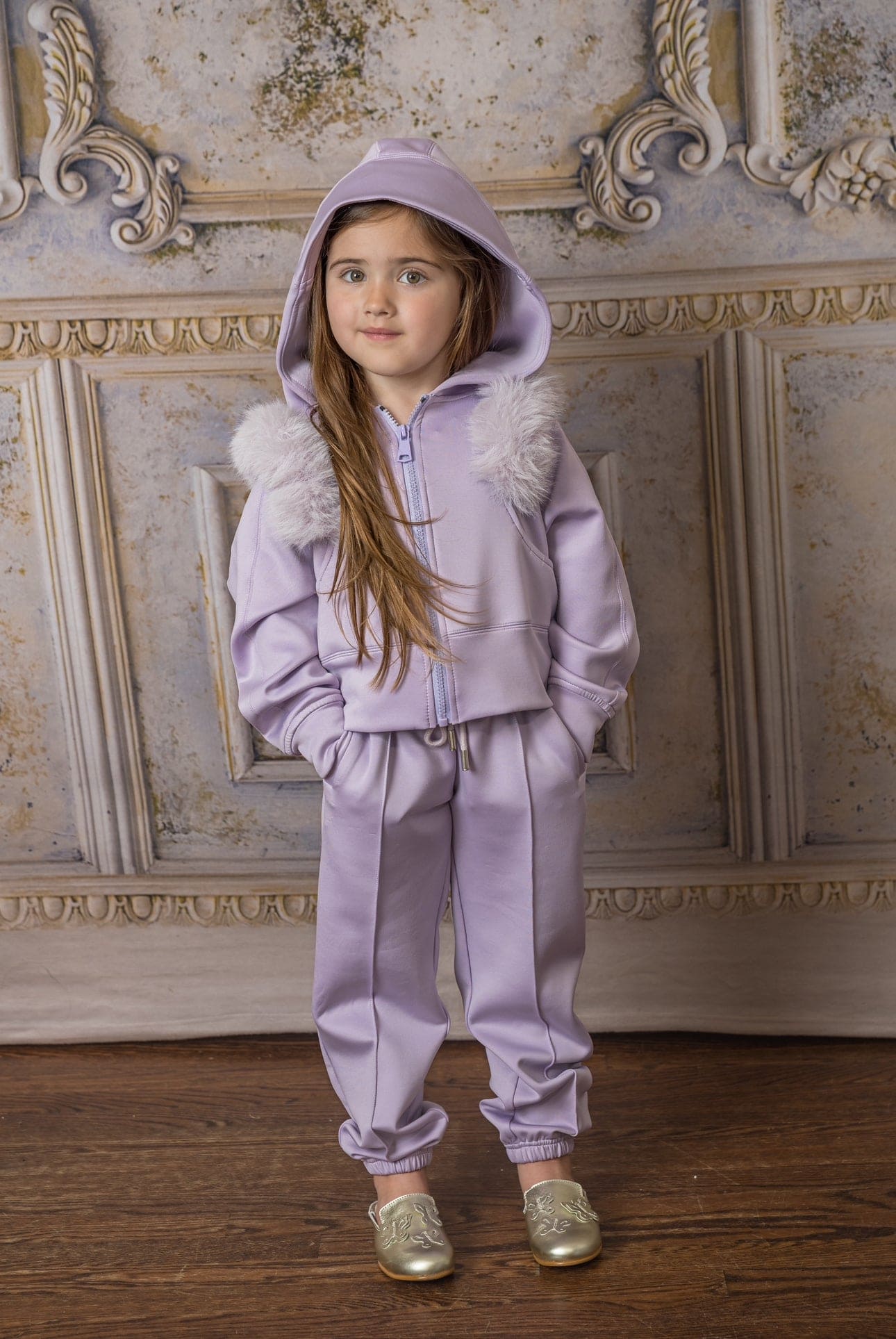 Girls | Track Suit | Lavender