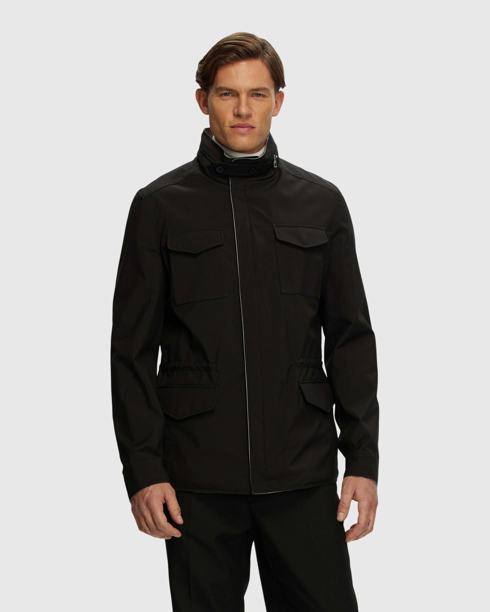 Men | Reversible Jacket | Black/Light Beige