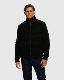 Men | Loro Piana Cashmere & Wool Jacket With Select Shearling Lamb Collar | Black