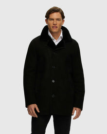 Men | Select Shearling Lamb Jacket | Black (V1)